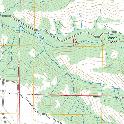 Inskip Hill, CA FSTopo Preview 3