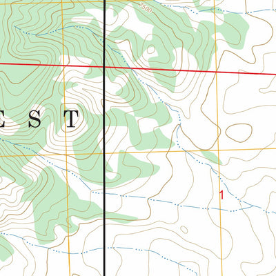 Indian Peaks East, NM FSTopo Preview 2