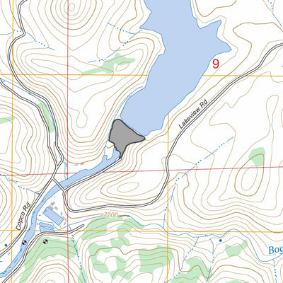 Iron Gate Reservoir, CA FSTopo Preview 2