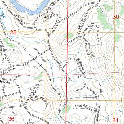 Iron Gate Reservoir, CA FSTopo Preview 3