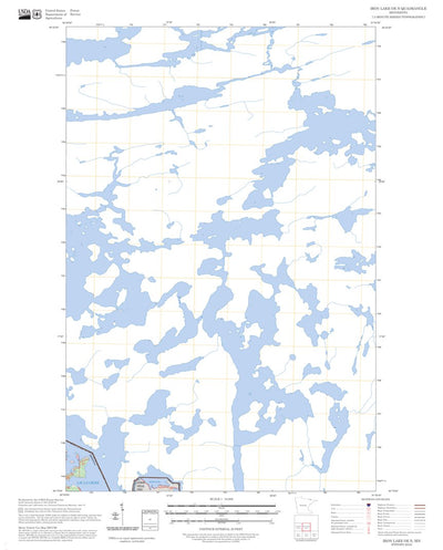 Iron Lake OE N, MN-ON FSTopo Preview 1