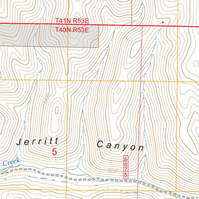 Jacks Peak, NV FSTopo Preview 3