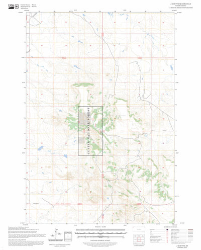 J K Butte, SD FSTopo Preview 1