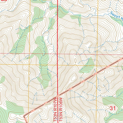 Jaggar Peak, WY FSTopo Preview 3