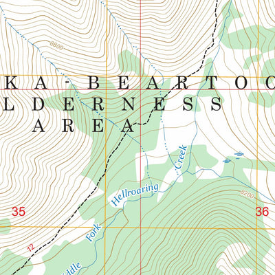 Iron Mountain, MT FSTopo Preview 2