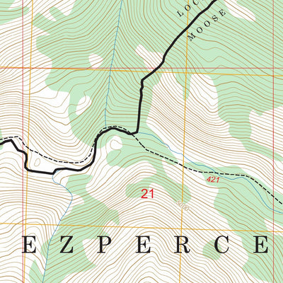 Jeanette Mountain, ID FSTopo Preview 3