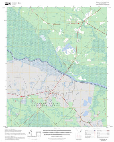 Jamestown, SC FSTopo Preview 1