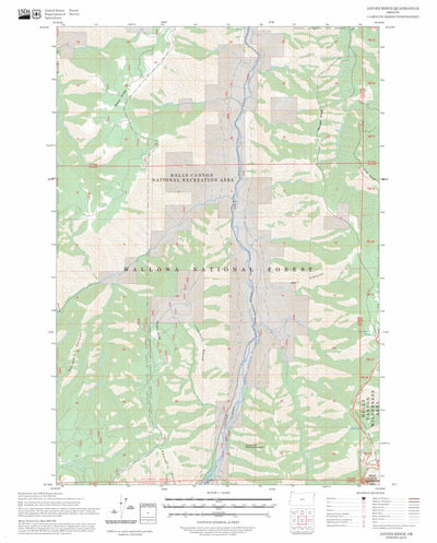 Jaynes Ridge, OR FSTopo Preview 1