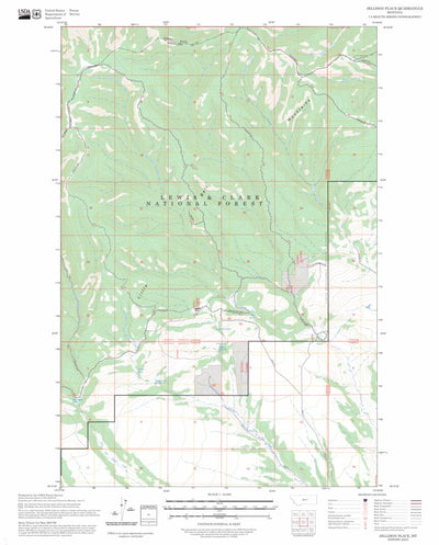 Jellison Place, MT FSTopo Preview 1