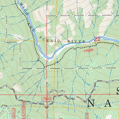 Jawbone Ridge, CA FSTopo Preview 3