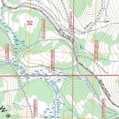 Jess Valley, CA FSTopo Preview 3