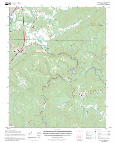 Jellico East, TN-KY FSTopo Preview 1