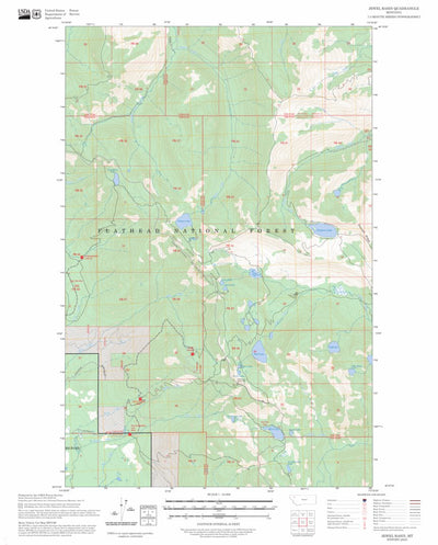 Jewel Basin, MT FSTopo Preview 1