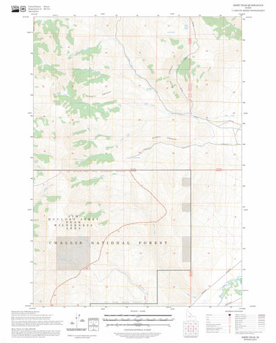 Jerry Peak, ID FSTopo Preview 1