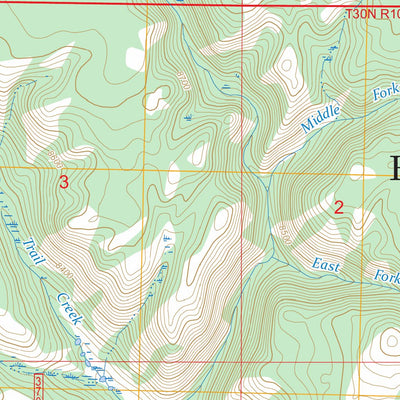 Jensen Meadows, WY FSTopo Preview 3