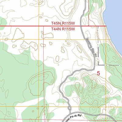Jenny Lake, WY FSTopo Preview 2