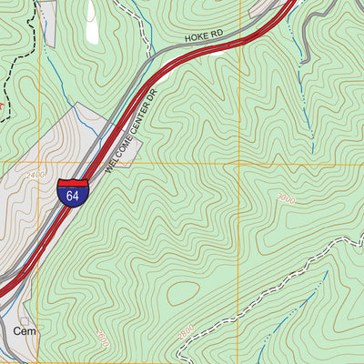 Jerrys Run, VA-WV FSTopo Preview 2
