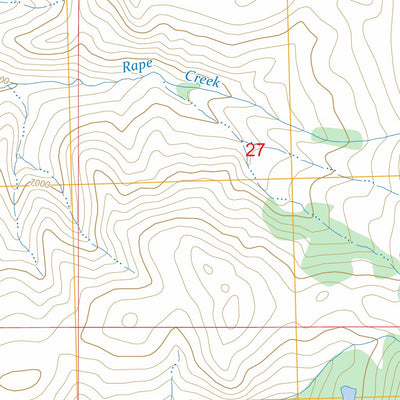 Jeff Davis Peak, MT FSTopo Preview 2