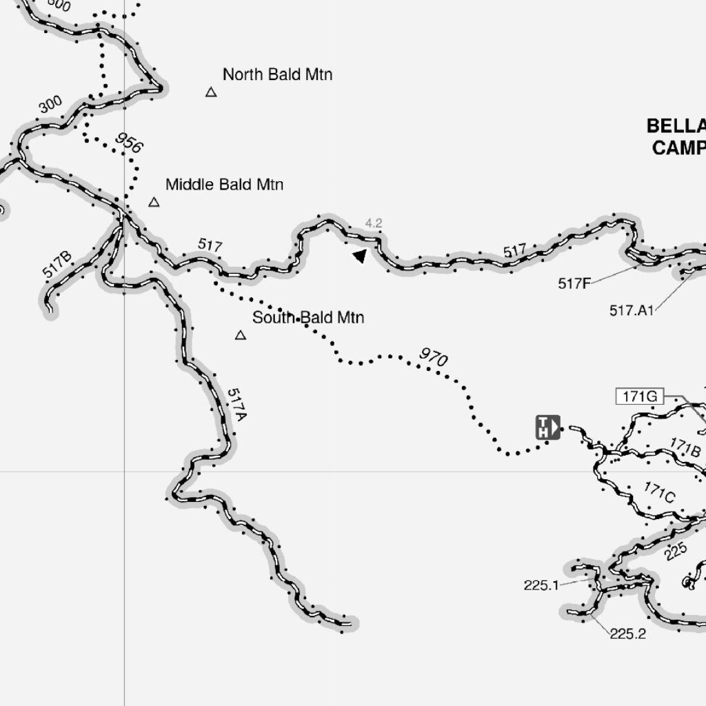 Roosevelt NF Canyon Lakes Ranger District (North Half) MVUM Map by