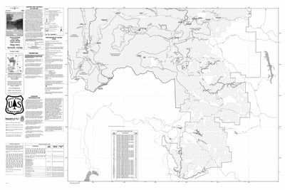 Roosevelt NF - Canyon Lakes Ranger District (South Half) - MVUM Preview 1