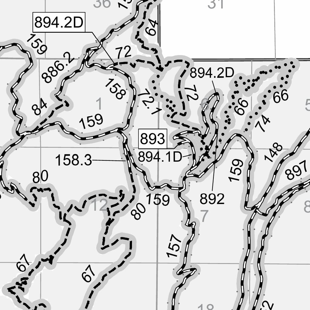 Arapaho NF Sulphur Ranger District (South) MVUM Map by US Forest Service R2 Rocky Mountain