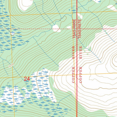 Bradfield Canal B-6 SW, AK FSTopo Preview 2