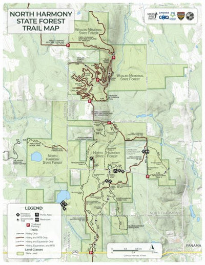 North Harmony and Whalen State Forests Preview 1