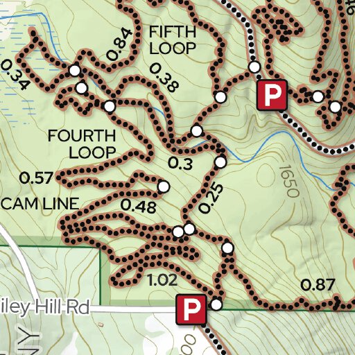 North Harmony and Whalen State Forests Map by Chautauqua County ...