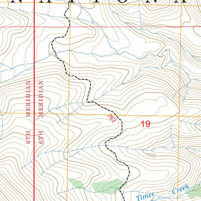 Jim Mountain, WY FSTopo Preview 2