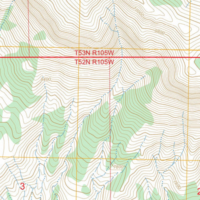 Jim Mountain, WY FSTopo Preview 3