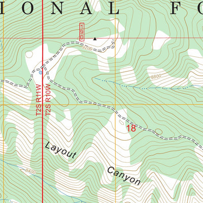 Jimmies Point, UT FSTopo Preview 2