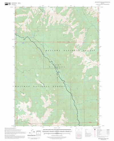 Jim White Ridge, OR FSTopo Preview 1