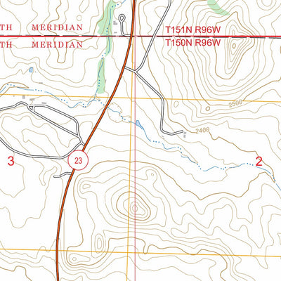 Johnsons Corner, ND FSTopo Preview 3