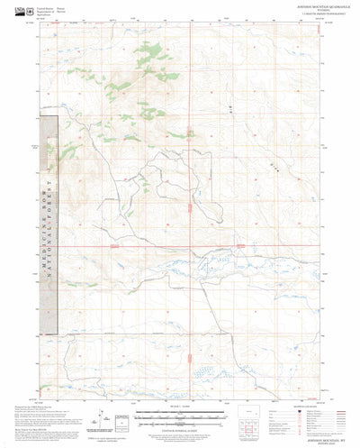 Johnson Mountain, WY FSTopo Preview 1