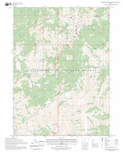 Josephine Mountain, OR FSTopo Preview 1