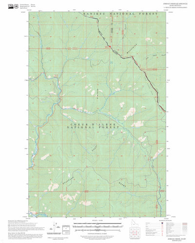 Jordan Creek, ID-MT FSTopo Preview 1