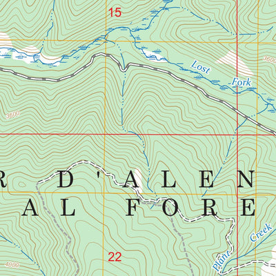 Jordan Creek, ID-MT FSTopo Preview 2