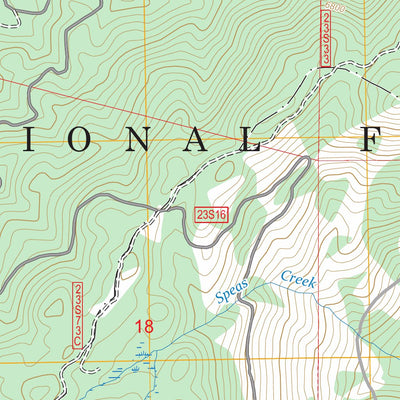Johnsondale, CA FSTopo Preview 2