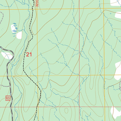 Jubilee Lake, OR FSTopo Preview 2