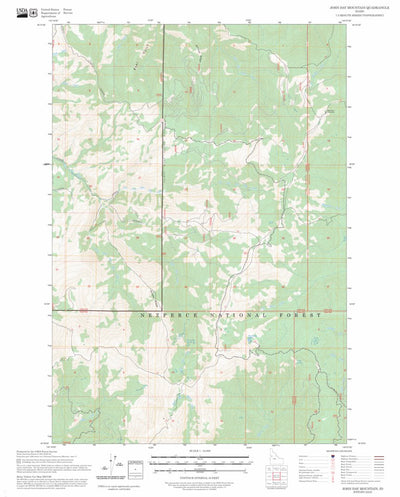 John Day Mountain, ID FSTopo Preview 1