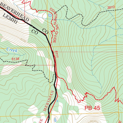 Jumbo Mountain, MT-ID FSTopo Preview 3