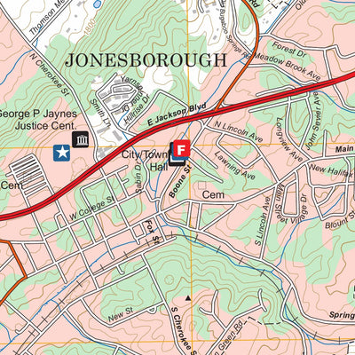 Jonesborough, TN FSTopo Preview 3