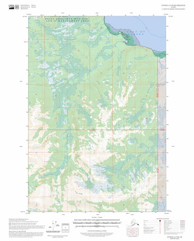 Juneau A-6 NE, AK FSTopo Preview 1