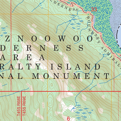 Juneau A-1 SW, AK FSTopo Preview 3