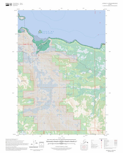 Juneau A-4 SW, AK FSTopo Preview 1
