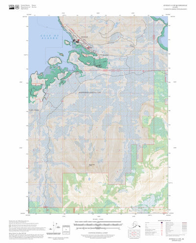 Juneau A-5 SE, AK FSTopo Preview 1