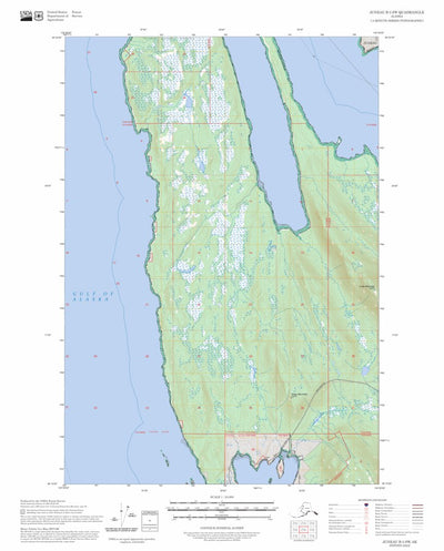 Juneau B-3 SW, AK FSTopo Preview 1