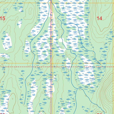 Juneau B-3 SW, AK FSTopo Preview 2