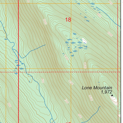 Juneau B-3 SW, AK FSTopo Preview 3