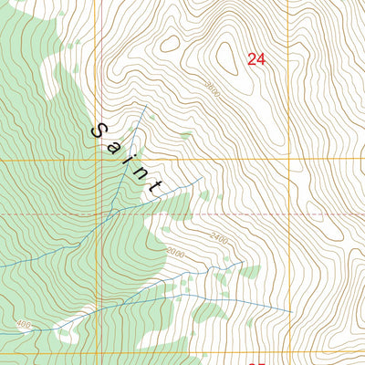 Juneau B-5 NE, AK FSTopo Preview 3